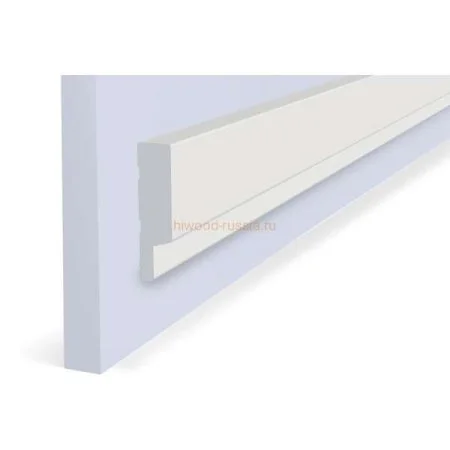 Финишный молдинг LF124A NP правый белый (42х12х2700мм) в Нижнем Новгороде