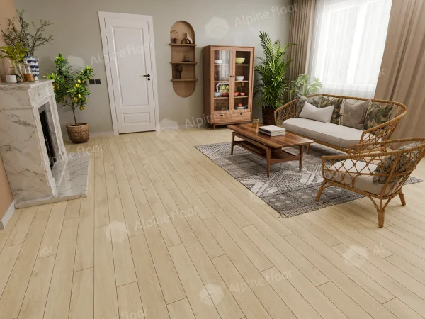 Каменно-полимерная плитка Alpine Floor Grand Sequoia Village Камфора ECO 11-507 4мм, 43 класс в Нижнем Новгороде