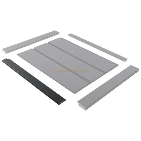 Финишный молдинг LF124A GR15K правый декорированный (42х12х2700мм) в Нижнем Новгороде