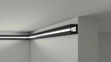 Профиль NMC Wallstyl IL12 Black (25х20х2000мм) в Нижнем Новгороде