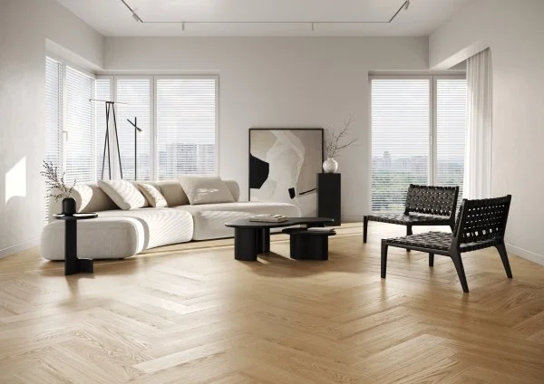 Паркетная доска Quartz Parquet Английская Ёлка Дуб Тоскана 33-407 в Нижнем Новгороде