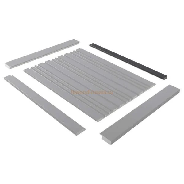 Финишный молдинг LF124B GR3 левый декорированный (31х12х2700мм) в Нижнем Новгороде