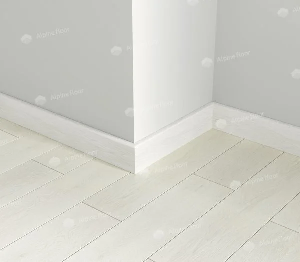 Кварцевый плинтус Alpine Floor Parquet Light 13-0 Белый в Нижнем Новгороде