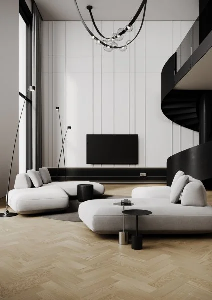 Паркетная доска Quartz Parquet Штучный паркет Дуб Бисквитный 44-1258-07 в Нижнем Новгороде