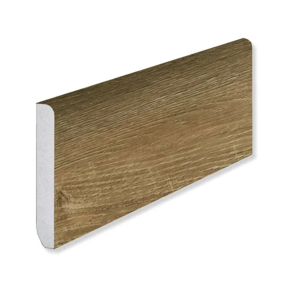 Кварцевый плинтус Fargo 61W921 Дуб Прага градиент 80х11х2200 мм в Нижнем Новгороде