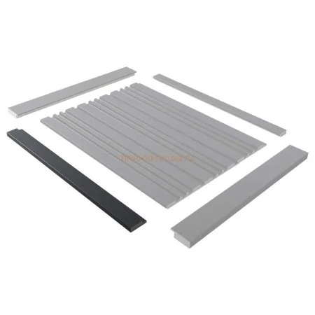 Финишный молдинг LF124A GR3 правый декорированный (42х12х2700мм) в Нижнем Новгороде