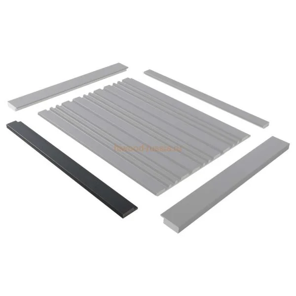 Финишный молдинг LF124A GR3 правый декорированный (42х12х2700мм) в Нижнем Новгороде