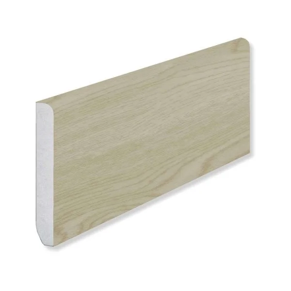 Кварцевый плинтус Fargo 18001-35 Ясень Белый 80х11х2200 мм в Нижнем Новгороде