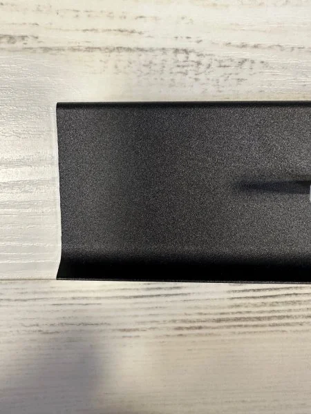 Алюминиевый плинтус Bonkeel ПЛ80 515л Черный (78,5х11,2х2500мм) в Нижнем Новгороде