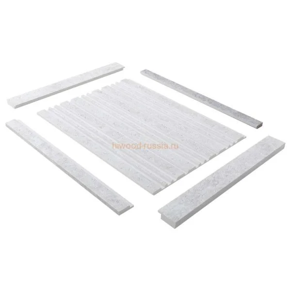 Финишный молдинг LF124B W50 левый декорированный (31х12х2700мм) в Нижнем Новгороде