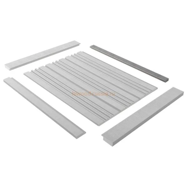 Финишный молдинг LF124B S339S левый декорированный (31х12х2700мм) в Нижнем Новгороде