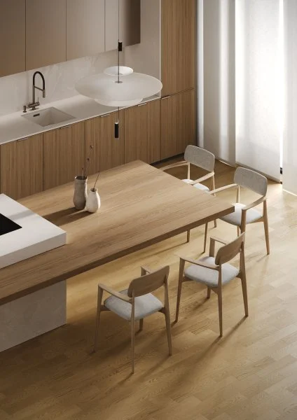 Паркетная доска Quartz Parquet Штучный паркет Дуб Шампань 44-414 в Нижнем Новгороде