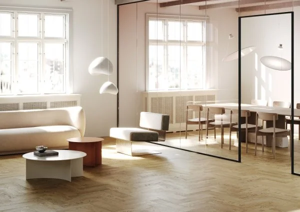 Кварц-виниловая плитка Fargo Herringbone 44-5003-4 Дуб Неаполь в Нижнем Новгороде