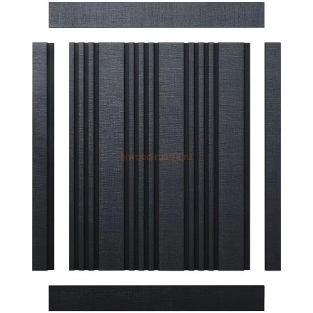 Финишный молдинг LF124A BK114K правый декорированный (42х12х2700мм) в Нижнем Новгороде