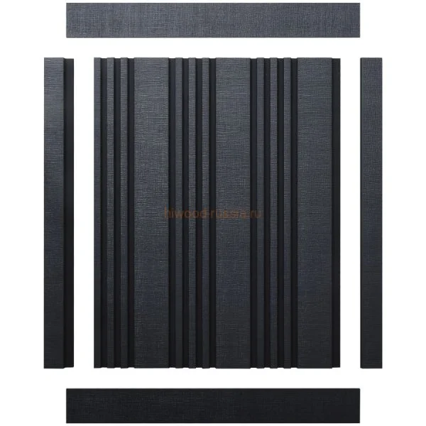 Финишный молдинг LF124B BK114K левый декорированный (31х12х2700мм) в Нижнем Новгороде