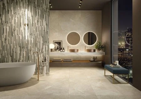 Керамогранит Italon Метрополис Вставка Стрип Ворм 26х75 (Натуральная) в Нижнем Новгороде