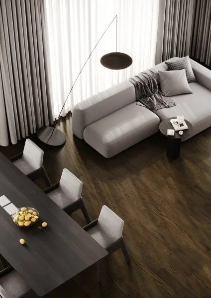 Паркетная доска Quartz Parquet Классик 7 мм Дуб Брауни 413 в Нижнем Новгороде