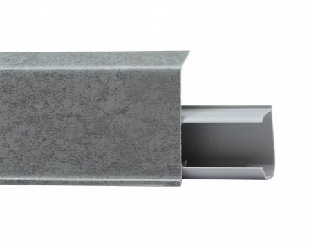 Пластиковый плинтус Royce №551 Грей (55х23х2200мм) в Нижнем Новгороде