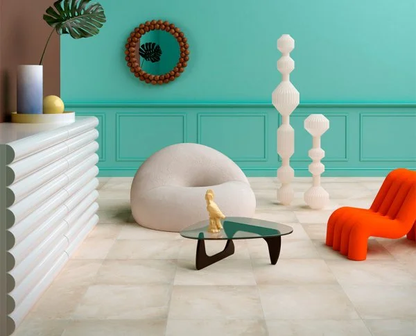 Керамогранит Coliseum Ривьера Уайт 60х60 (Натуральный и Реттифицированный) в Нижнем Новгороде