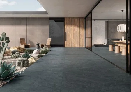 Керамогранит Vitra QuarStone Антрацит 60х120 (Натуральная и Реттифицированная) в Нижнем Новгороде