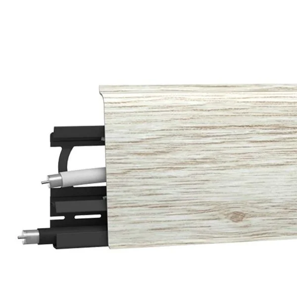 Плинтус пластиковый Arbiton INDO70 135 Дуб Платиновый 2,5 м в Нижнем Новгороде