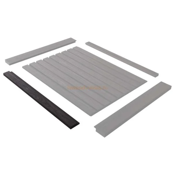 Финишный молдинг LF124A BR395 правый декорированный (42х12х2700мм) в Нижнем Новгороде