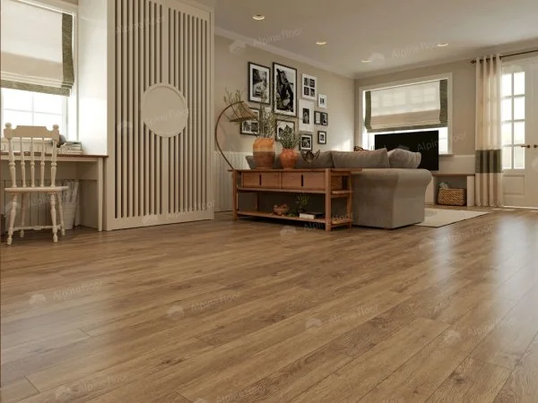 Каменно-полимерная плитка Alpine Floor Grand Sequoia Village Макадамия ECO 11-1007 4мм, 43 класс в Нижнем Новгороде