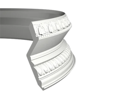 Карниз Европласт 1.50.137 гибкий 2,0 м в Нижнем Новгороде