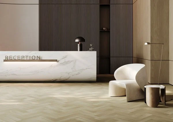 Кварц-виниловая плитка Fargo Herringbone 44-653-41 Дуб Атлантик в Нижнем Новгороде