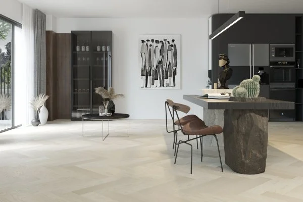 Паркетная доска Quartz Parquet Английская Ёлка Дуб Песочный 33-408 в Нижнем Новгороде