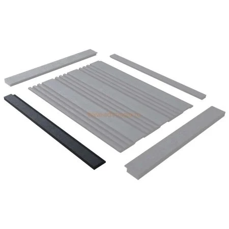 Финишный молдинг LF124A BK114K правый декорированный (42х12х2700мм) в Нижнем Новгороде