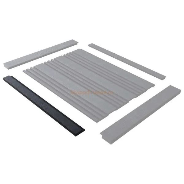 Финишный молдинг LF124A BK114K правый декорированный (42х12х2700мм) в Нижнем Новгороде