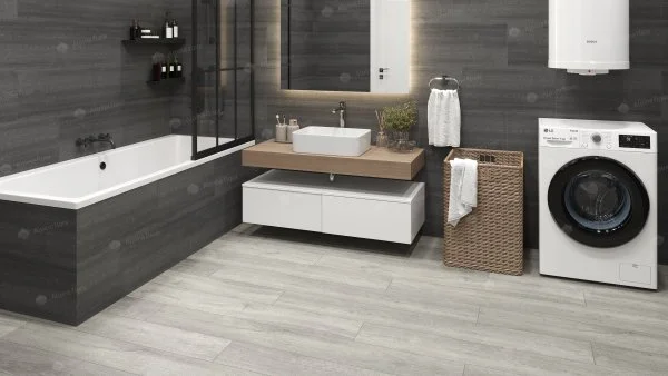 Кварц-виниловая плитка Alpine Floor Premium XL Дуб Платина ЕСО 7-14, 8 мм. 43 класс в Нижнем Новгороде