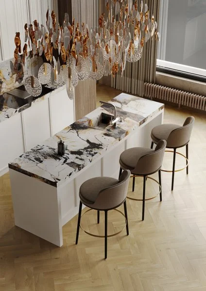 Кварц-виниловая плитка Fargo Herringbone 44-720-16 Дуб Копенгаген в Нижнем Новгороде