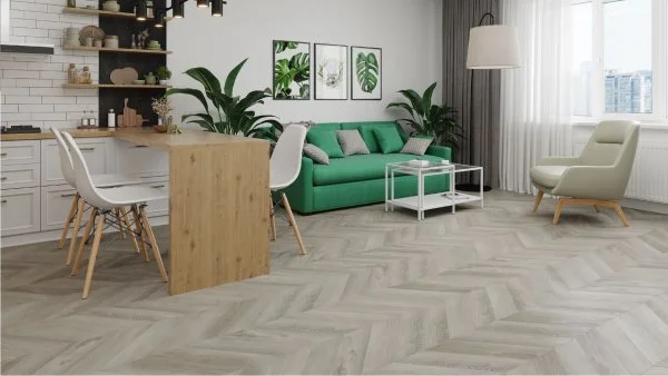 Кварц-виниловая плитка Alpine Floor Chevron Дуб Фантазия ECO 20-1 (2,5 мм. 43 класс) в Нижнем Новгороде