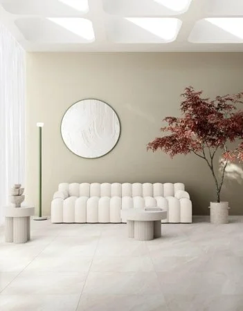 Керамогранит Coliseum Контеа Уайт 60х60 (Натуральный и Реттифицированный) в Нижнем Новгороде