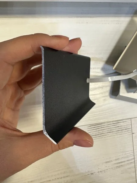 Алюминиевый плинтус Bonkeel ПЛ80 515л Черный (78,5х11,2х2500мм) в Нижнем Новгороде