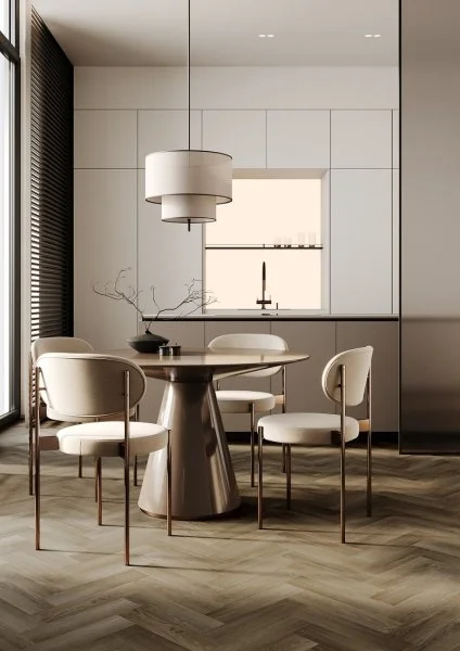 Кварц-виниловая плитка Fargo Herringbone 44-4105-12 Дуб Ванкувер (Градиент) в Нижнем Новгороде