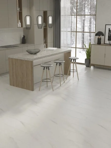 Ламинат Egger PRO 8/33 4V Large Aqua+ Мрамор Леванто белый EPL245 в Нижнем Новгороде