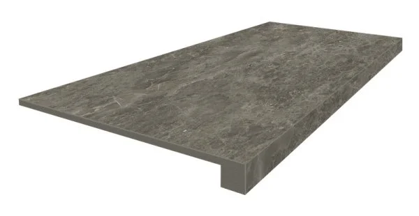 Керамогранит Coliseum Да Винчи Браун Ступень фронтальная (Натуральный, 33х60) в Нижнем Новгороде