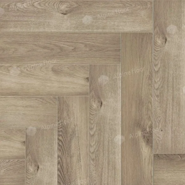 Кварц-виниловая плитка Alpine Floor Parquet Дуб Натуральный Отбеленный ЕСО 16-5 2.5 мм. 43 класс в Нижнем Новгороде