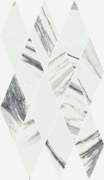 Керамогранит Italon Шарм Делюкс Статуарио Фантастико 28х48 мозаика Даймонд (Люкс) в Нижнем Новгороде