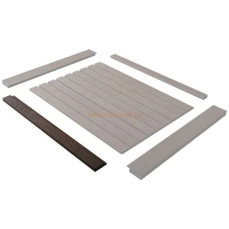 Финишный молдинг LF124A BR396 правый декорированный (42х12х2700мм) в Нижнем Новгороде