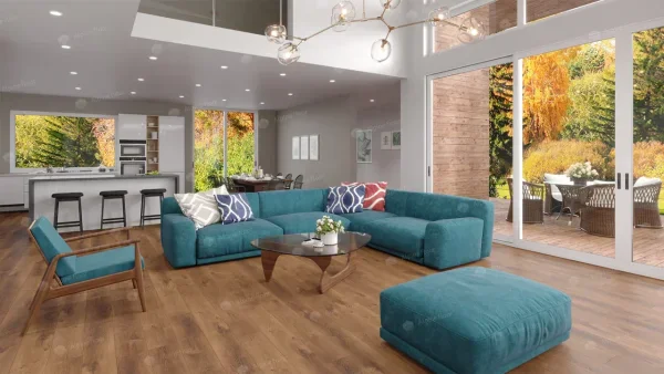 Кварц-виниловая плитка Alpine Floor Premium XL Дуб Насыщенный ЕСО 7-7, 8 мм. 43 класс в Нижнем Новгороде