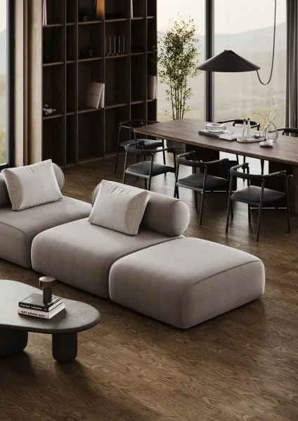 Паркетная доска Quartz Parquet Штучный паркет Дуб Брауни 44-413 в Нижнем Новгороде