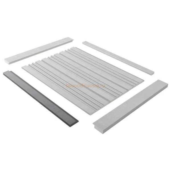 Финишный молдинг LF124A S339S правый декорированный (42х12х2700мм) в Нижнем Новгороде